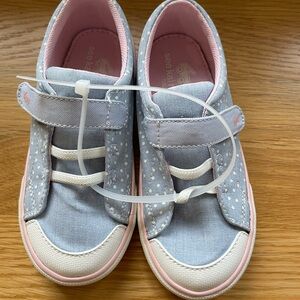 Blue and Pink Kids Sneakers